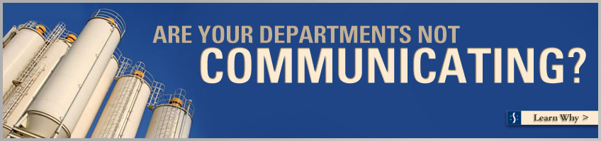 Are your departments not communicating?